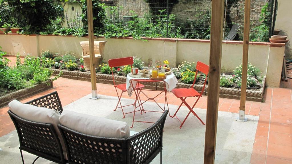 La colazione in giardino
